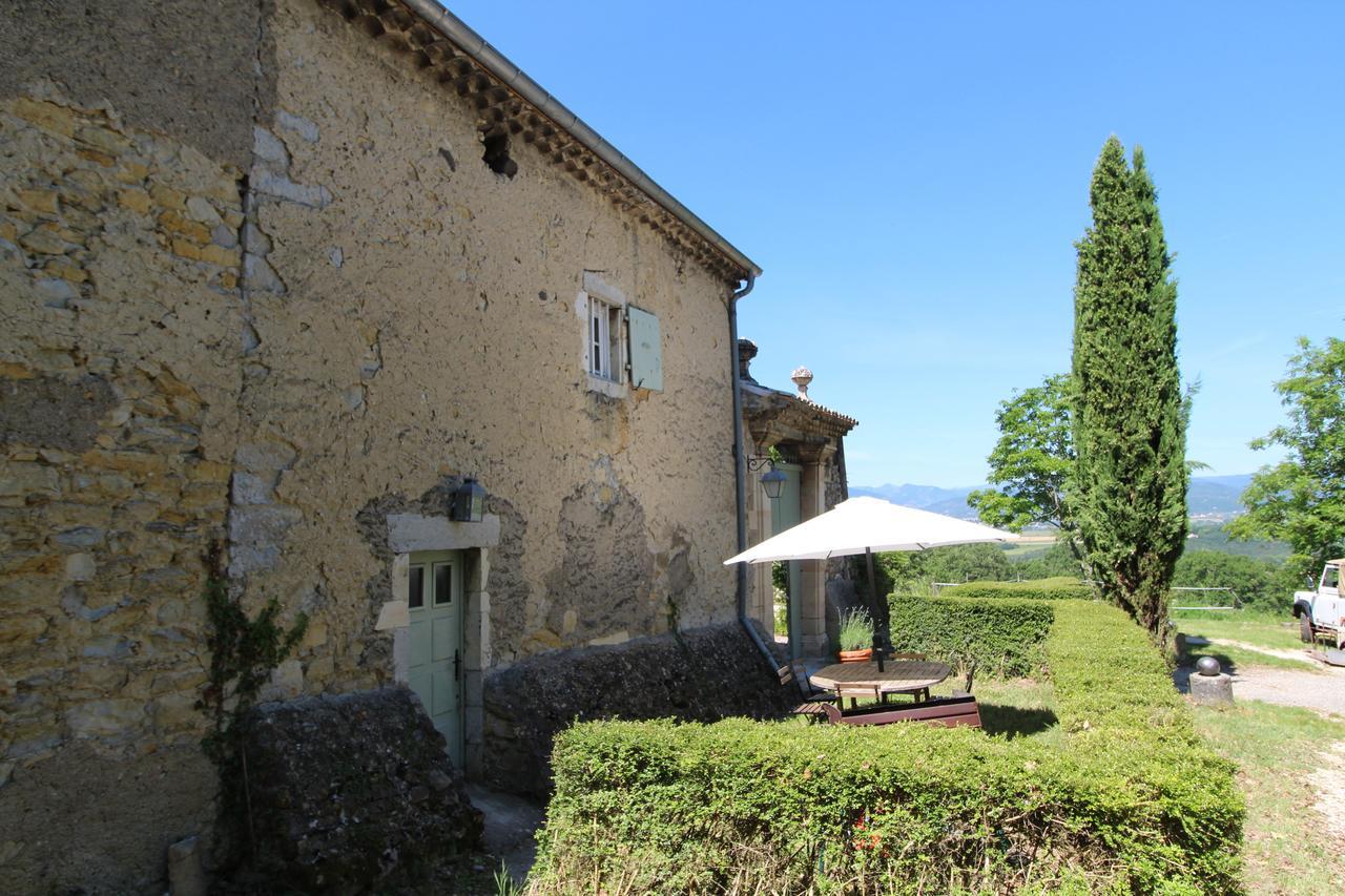 Chateau De Fontblachere Saint-Lager-Bressac Buitenkant foto