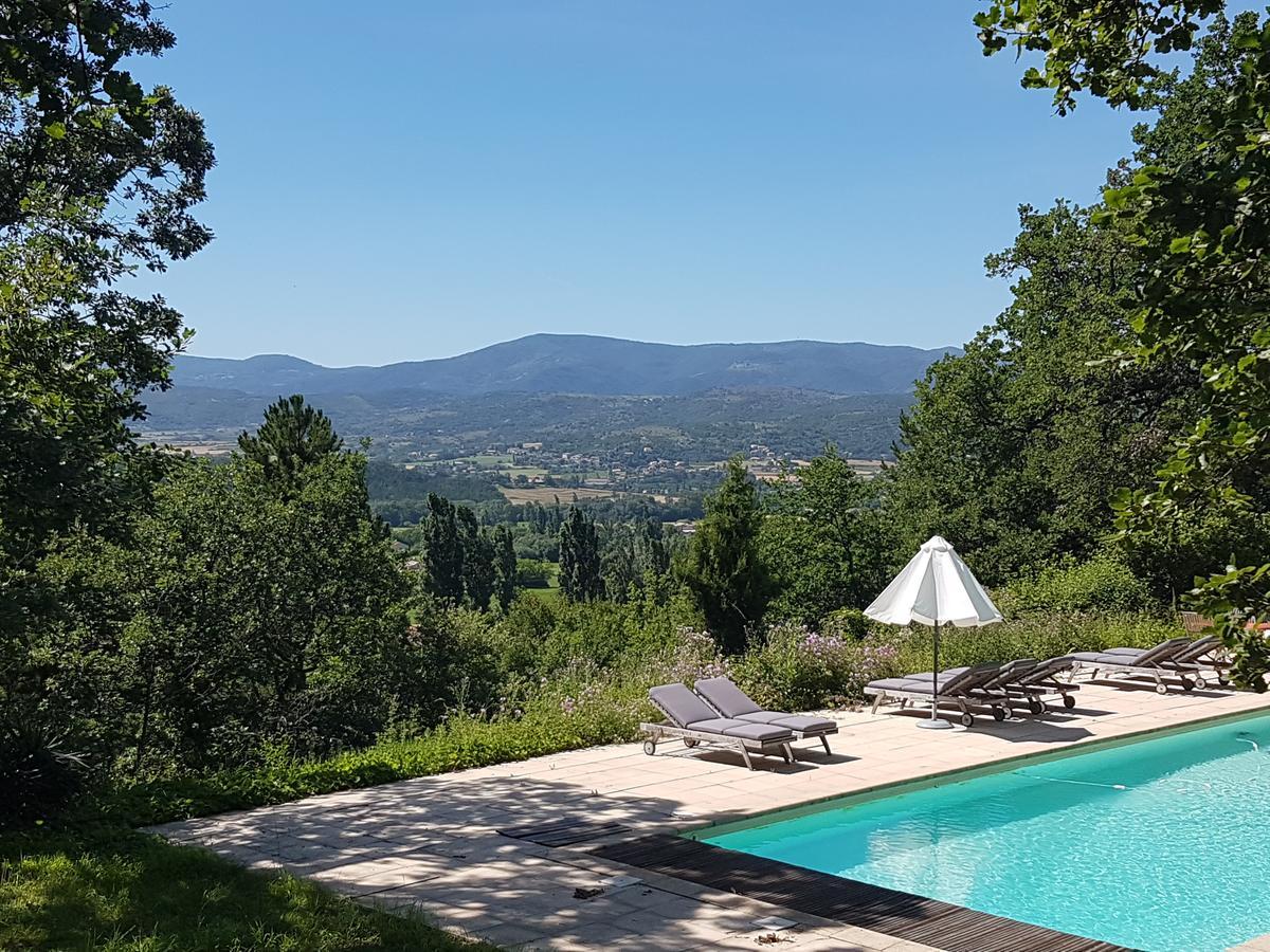 Chateau De Fontblachere Saint-Lager-Bressac Buitenkant foto
